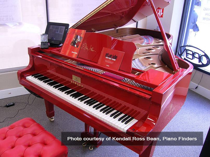 Piano Appraiser Offers Inside Look at The Elton John Red Limited Edition