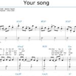 your-song-sheet